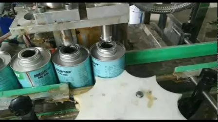 Cola de cimento solvente para soldagem de tubos de PVC de corpo médio